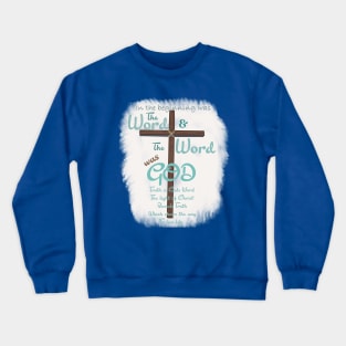 In the Beginning …. Crewneck Sweatshirt